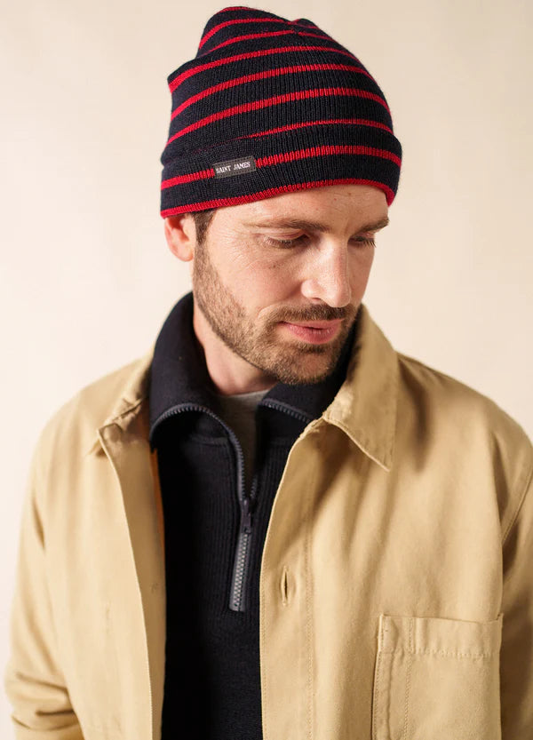 Saint James Hat Woman Cartier Navy/Medoc