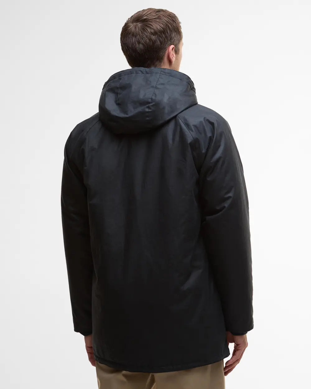 Barbour Jacket Man Bedale Parka Wax Olive