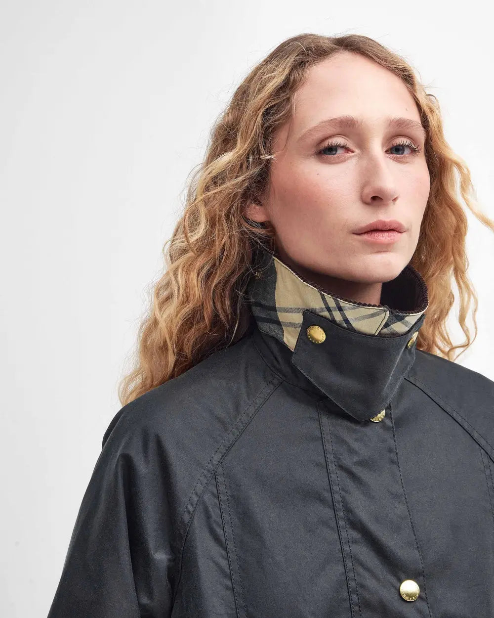 Barbour Jacket Woman Modern Beadnell Wax Sage