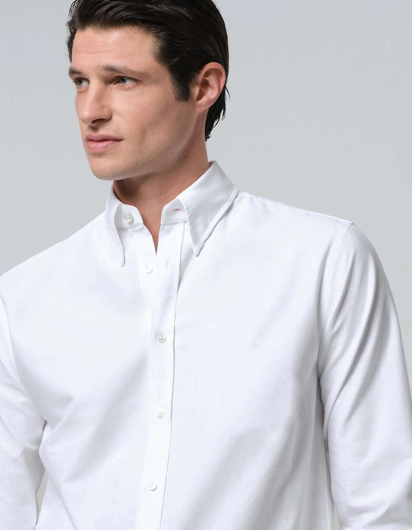 Xacus Shirt Man Popeline White