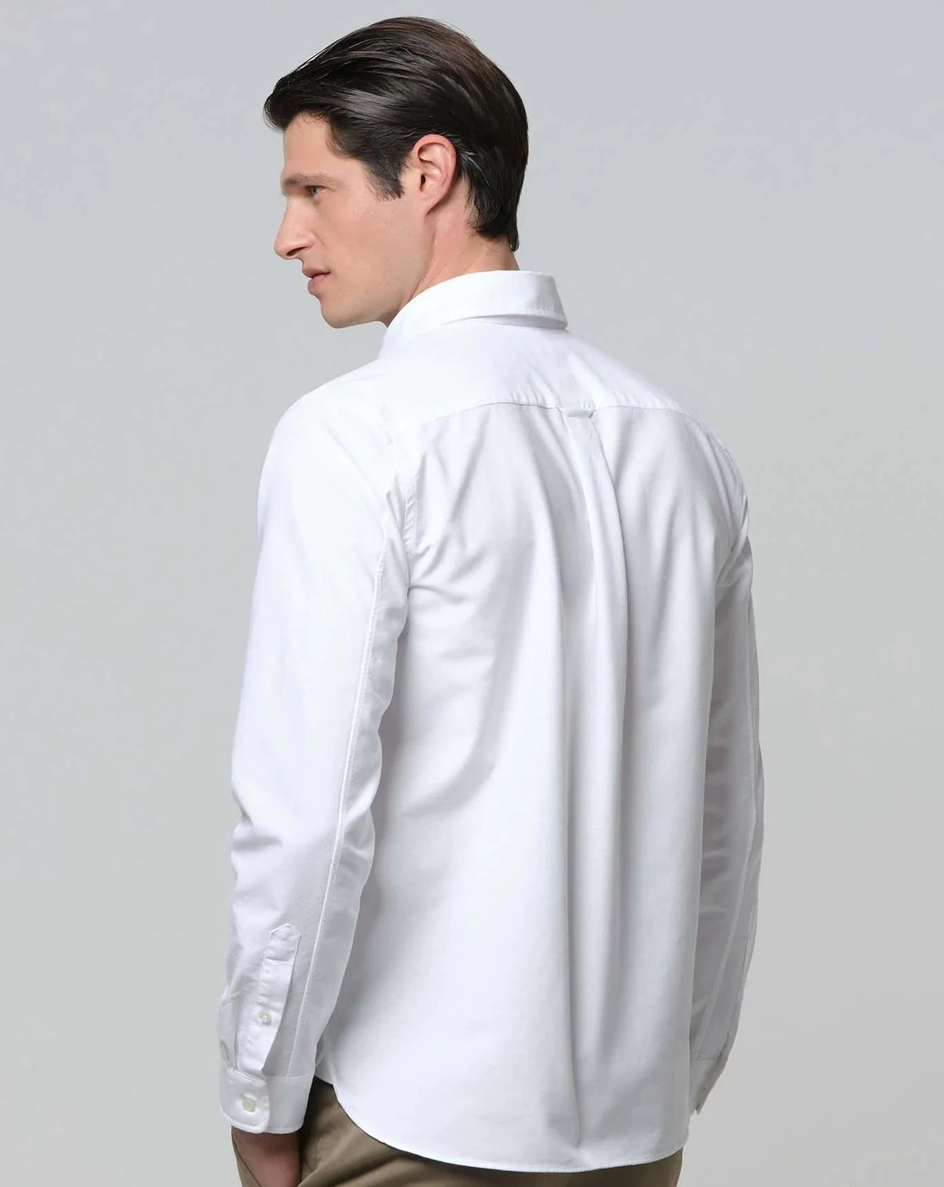 Xacus Shirt Man Popeline White