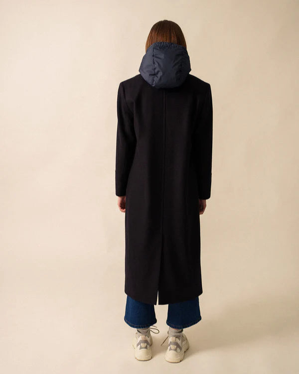 Saint James Jacket Woman Coat Navy