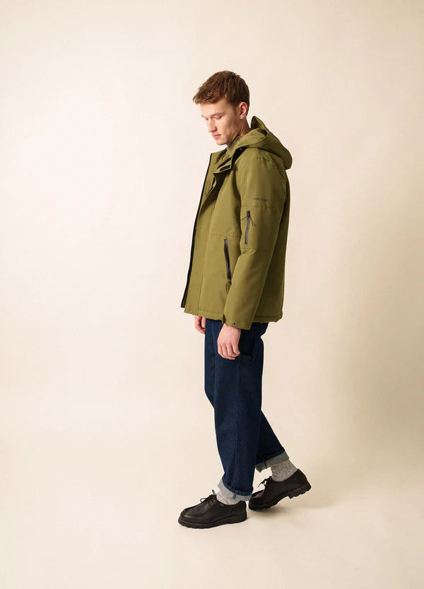 Saint James Jacket Man Parka Green