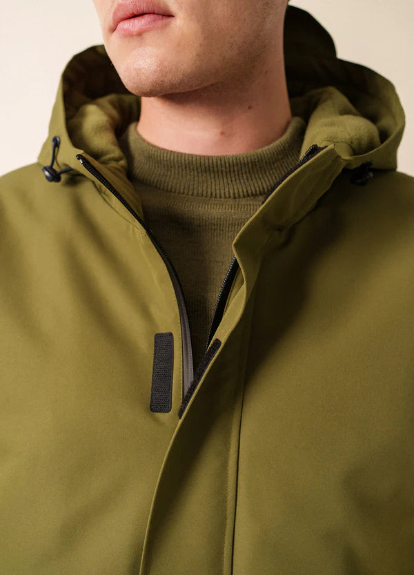 Saint James Jacket Man Parka Green