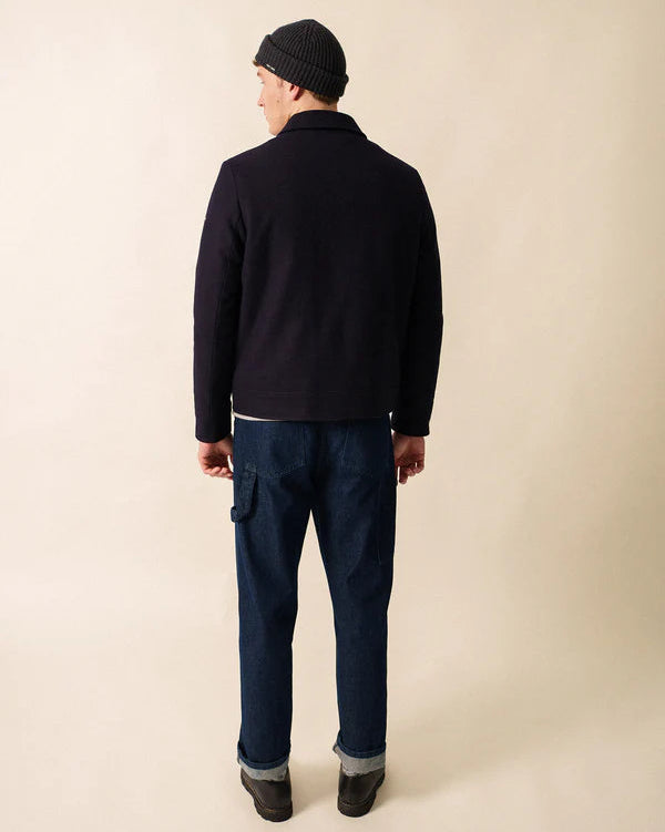 Saint James Jacket Man Wool Jacket Navy