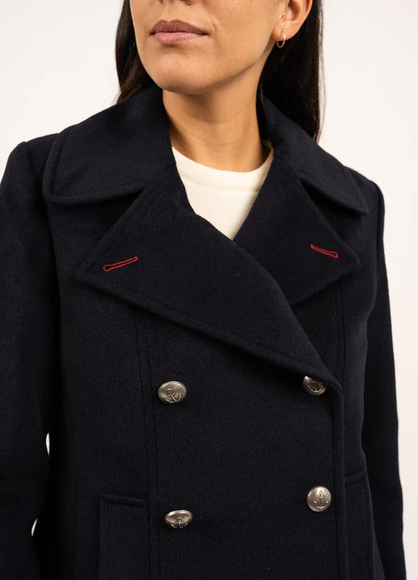 Saint James Jacket Woman Peacot Navy