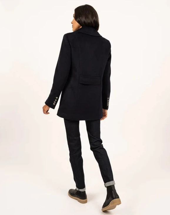 Saint James Jacket Woman Peacot Navy