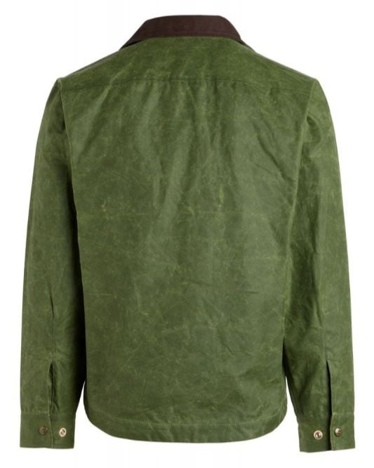 Manifatture Ceccarelli Jacket Man Shirt Wax Light Green