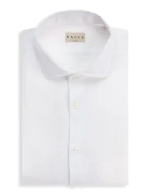 Xacus Shirt Man Lino White