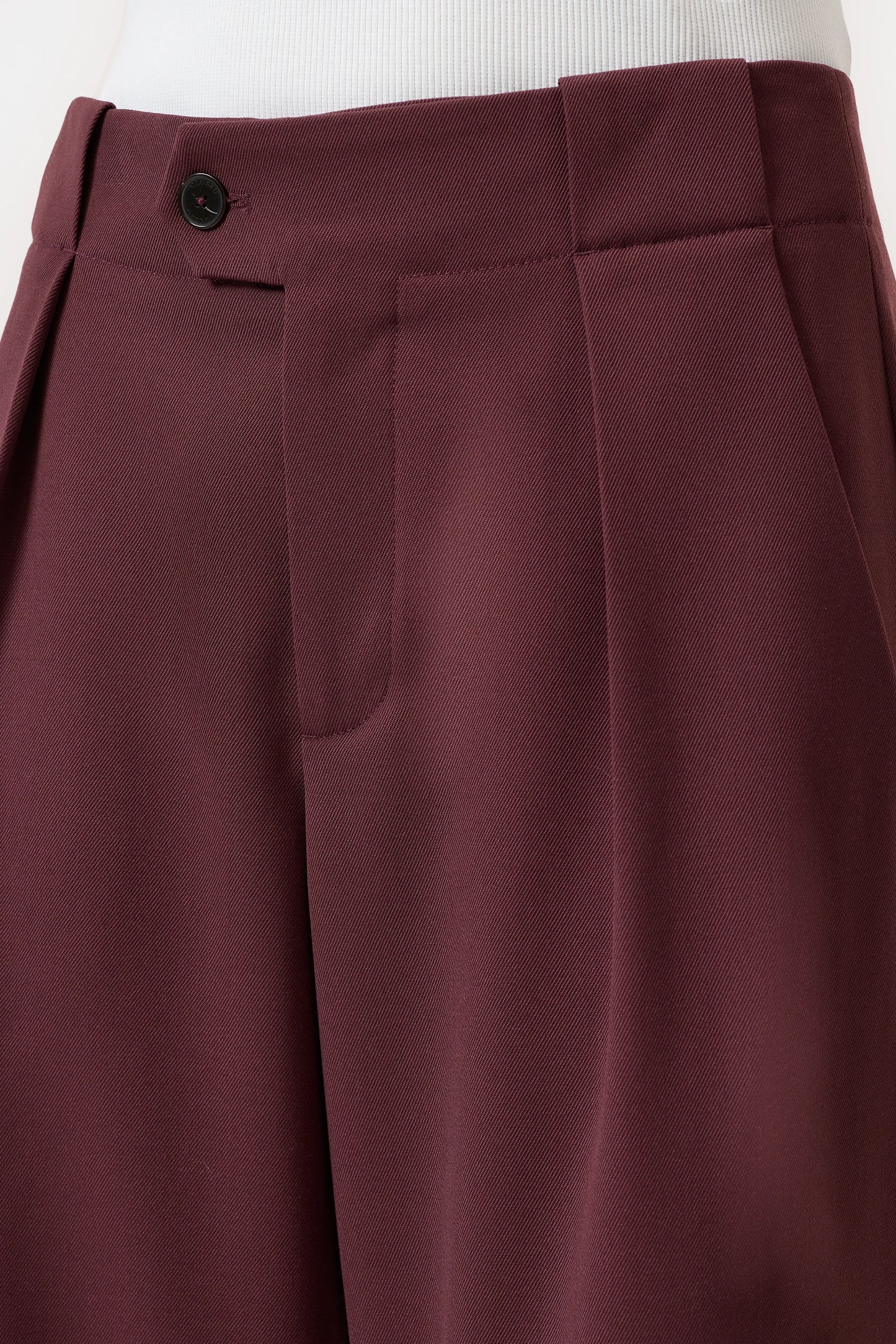 Closed Trouser Woman Mawson Marsh Bordeaux