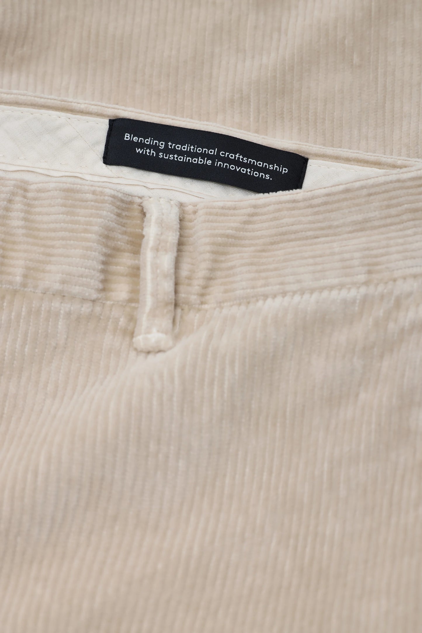 Closed Trouser Man Clifton Corduroy Silt Grey