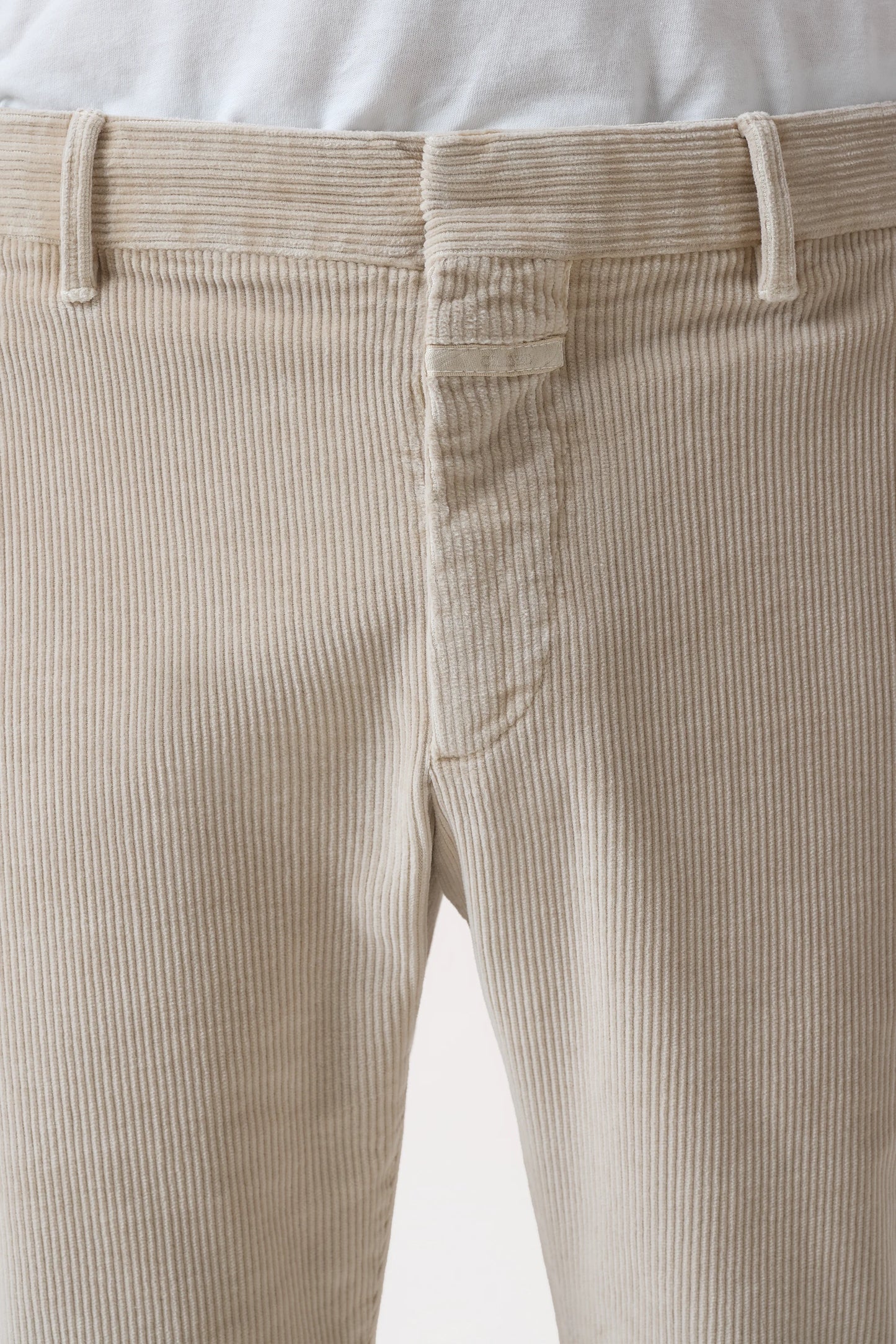 Closed Trouser Man Clifton Corduroy Silt Grey