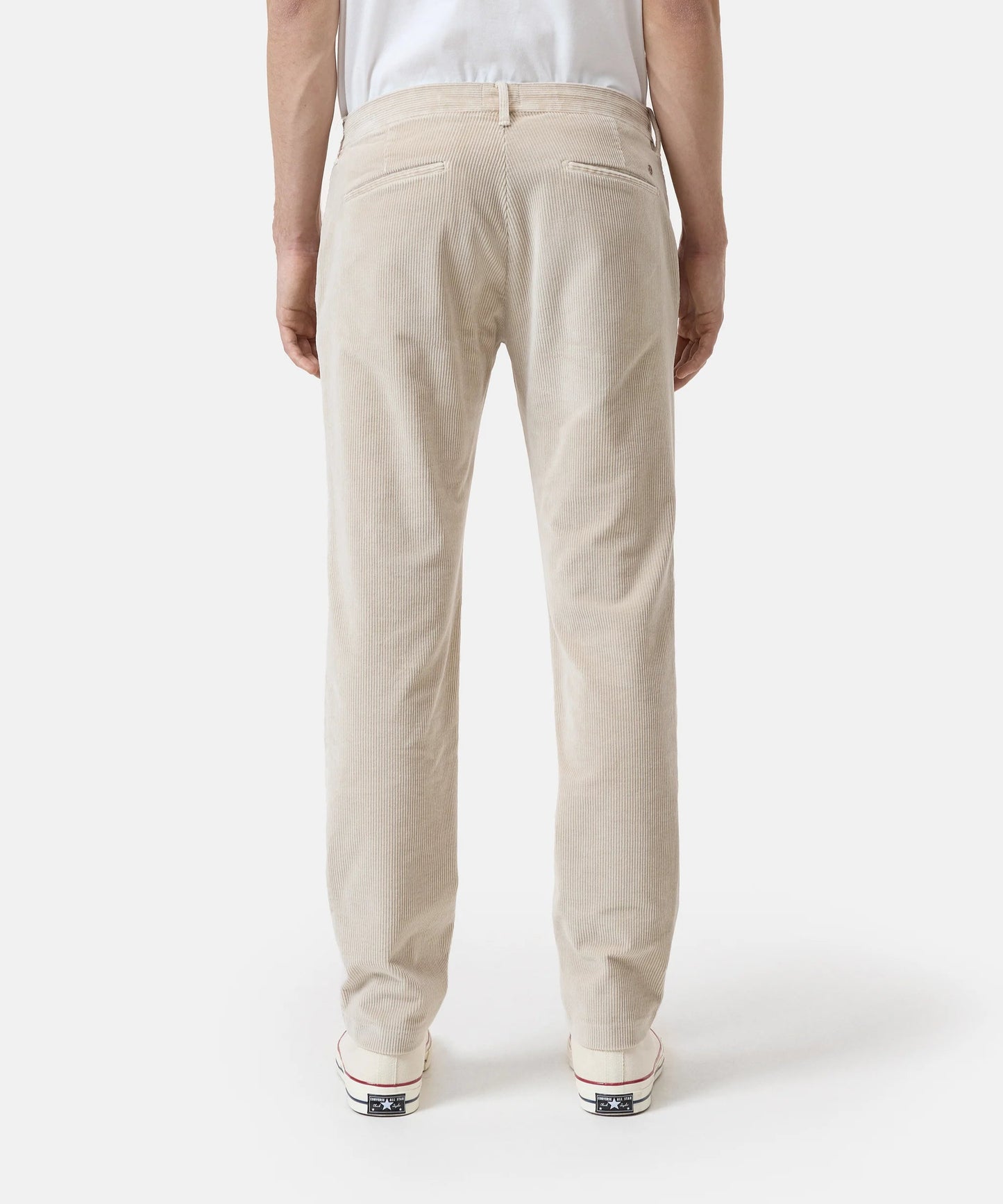 Closed Trouser Man Clifton Corduroy Silt Grey