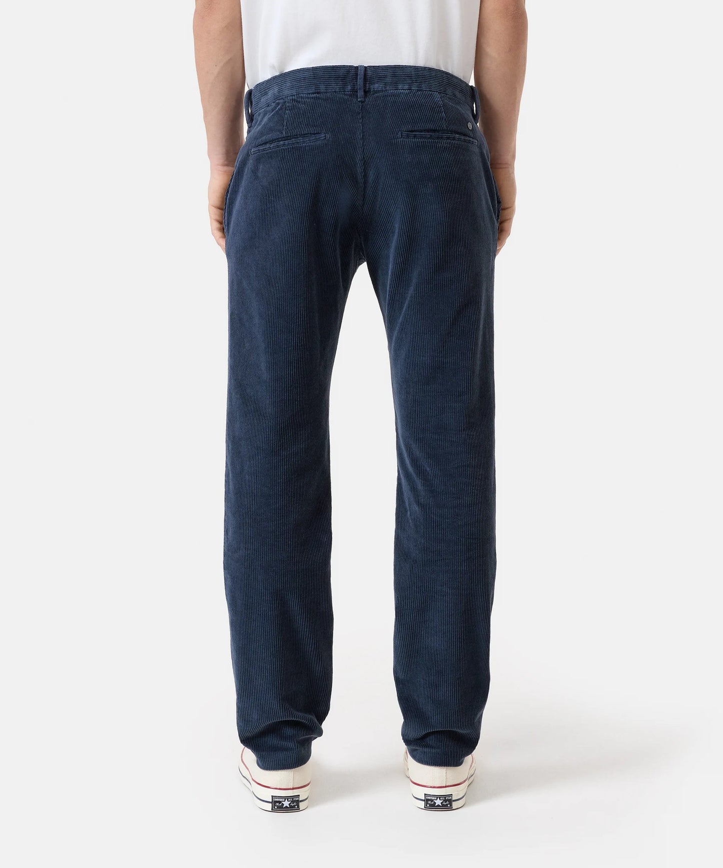 Closed Trouser Man Clifton Corduroy Dark Night