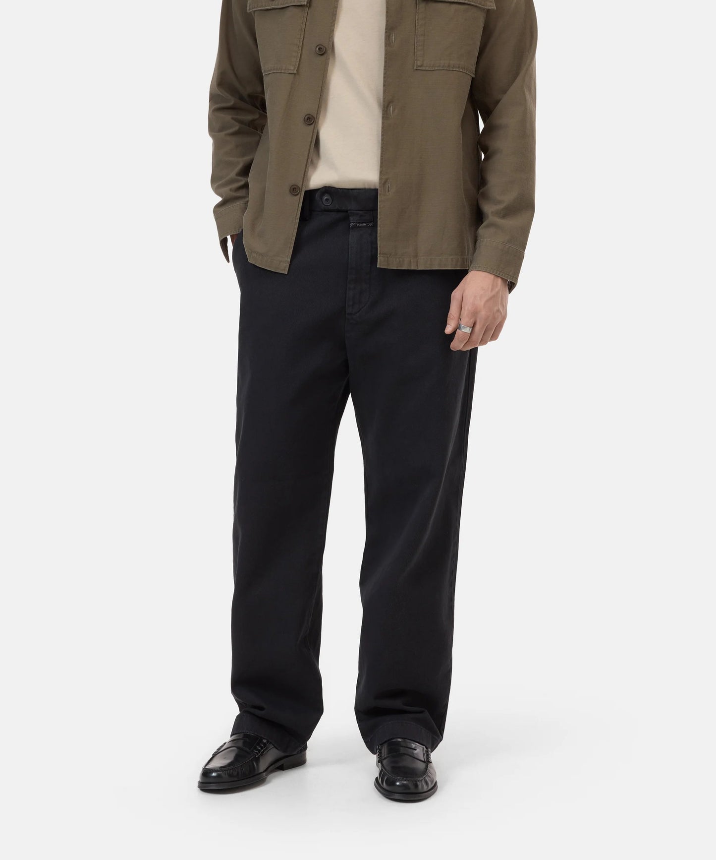 Closed Trouser Man Fairport Black
