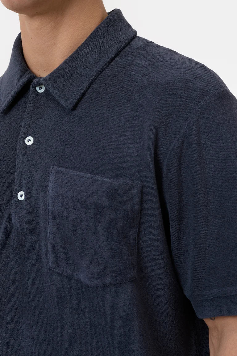 Closed T-Shirt Man Polo Short Sleeve Smokey Blue