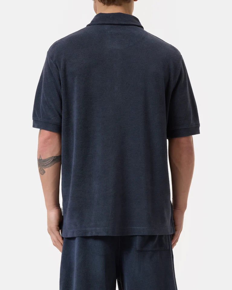 Closed T-Shirt Man Polo Short Sleeve Smokey Blue
