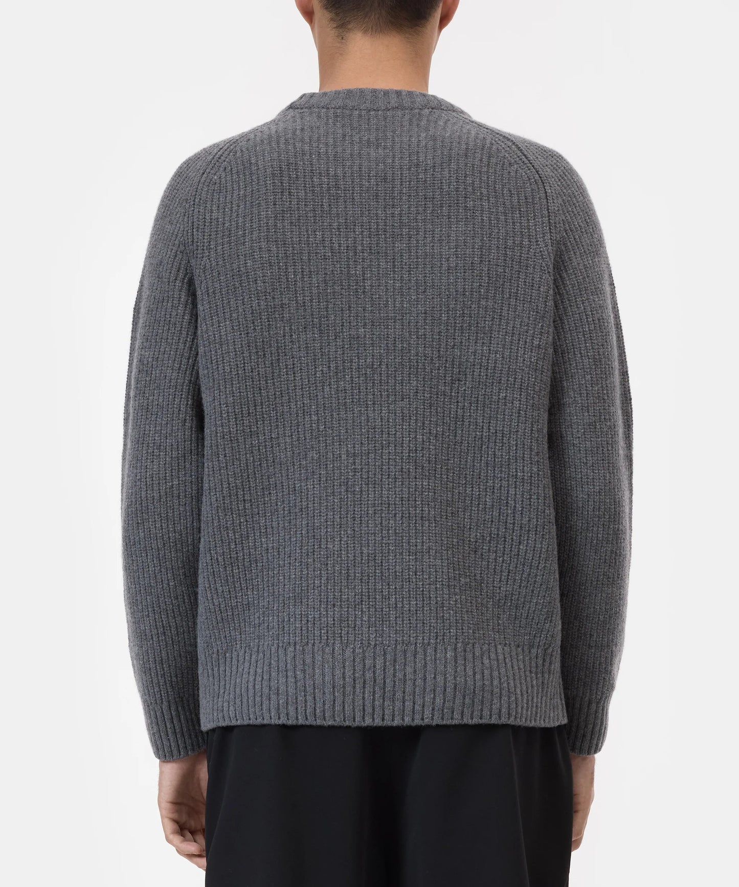 Closed Sweater Man Pullover Dark Grey Melange