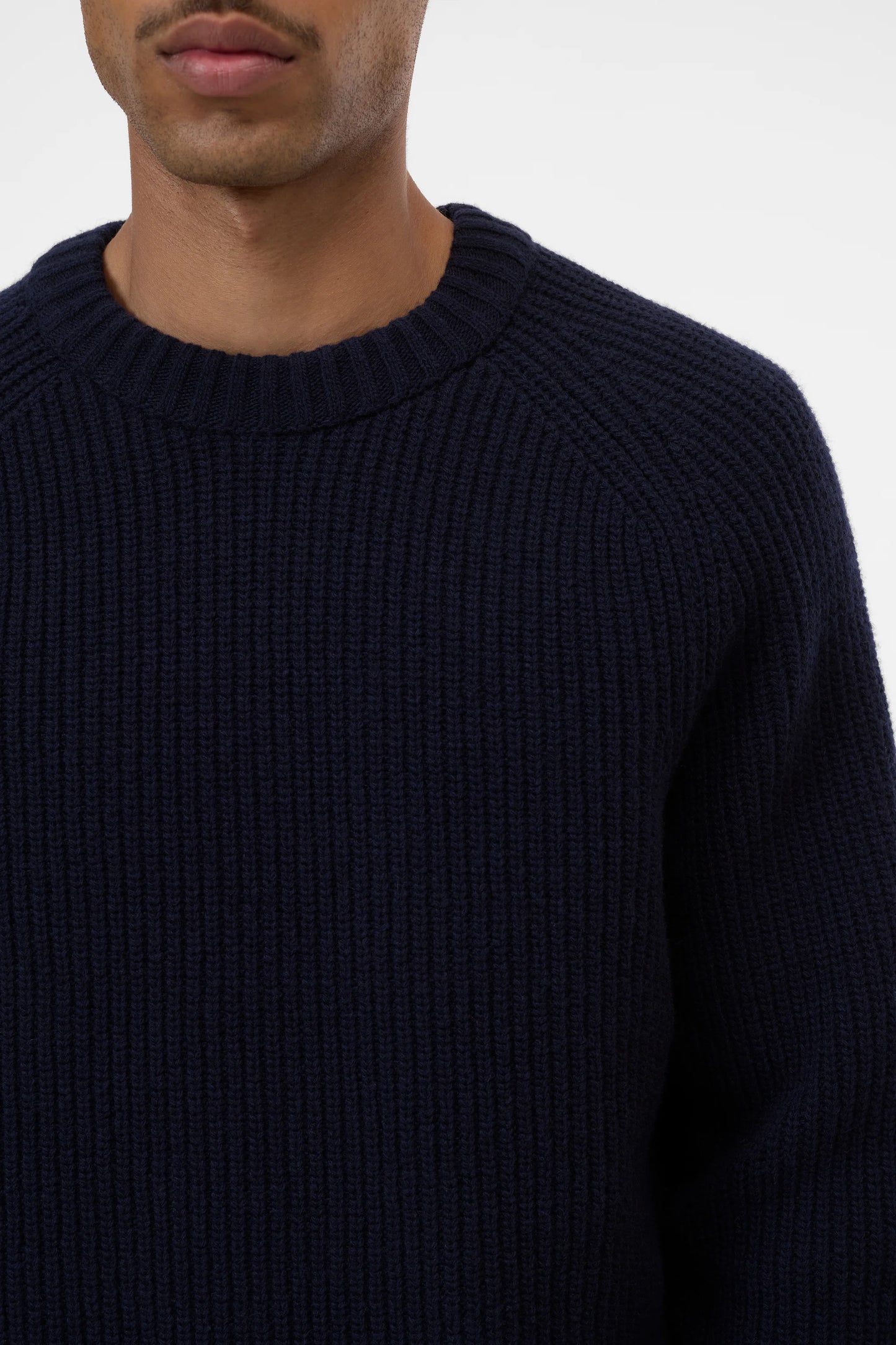Closed Sweater Man Pullover Dark Night