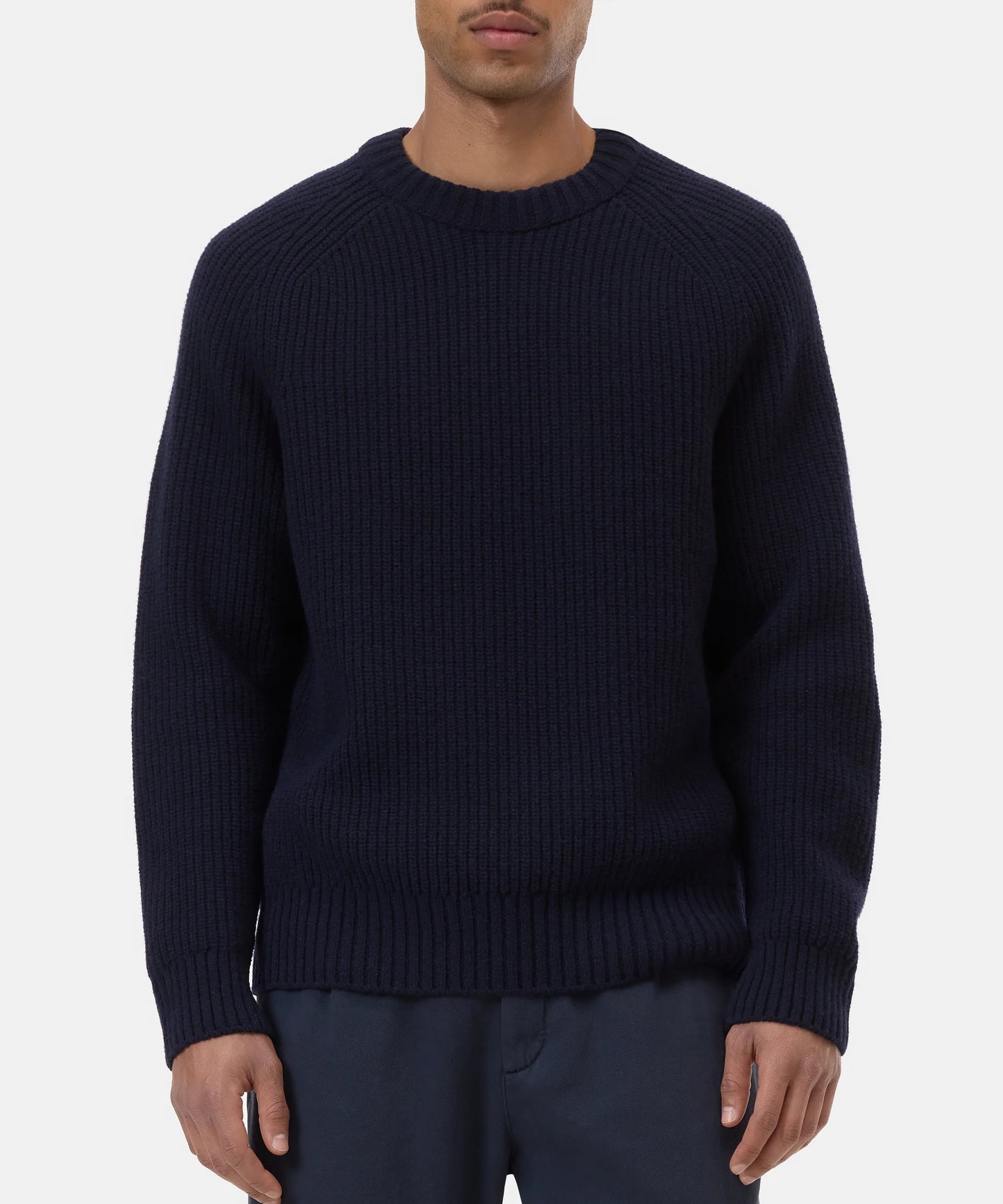 Closed Sweater Man Pullover Dark Night