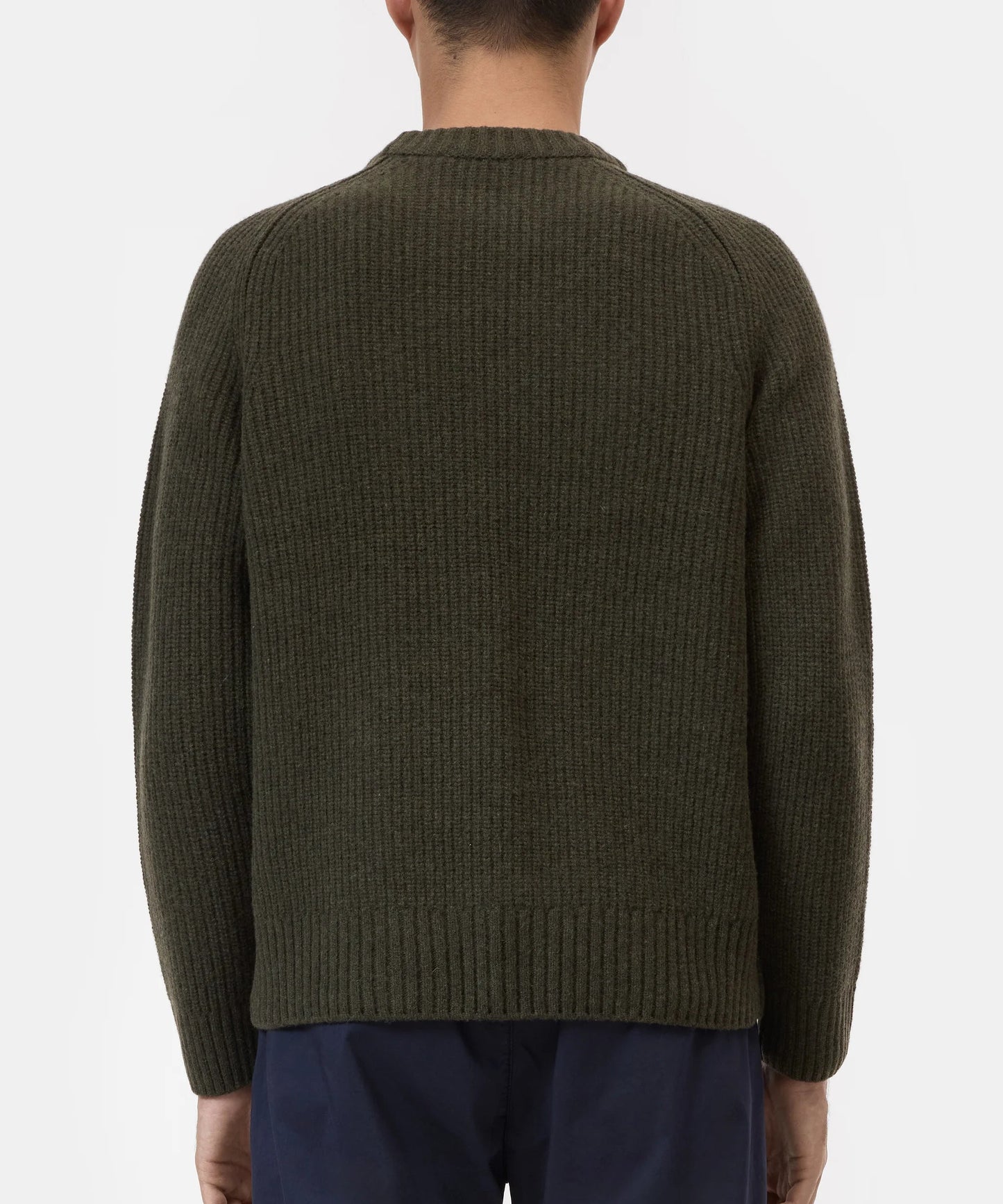 Closed Sweater Man Pullover Marsh Green