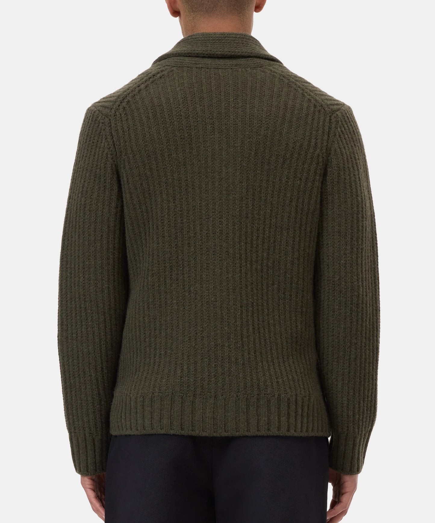 Closed Sweater Man Cardigan Marsh Green