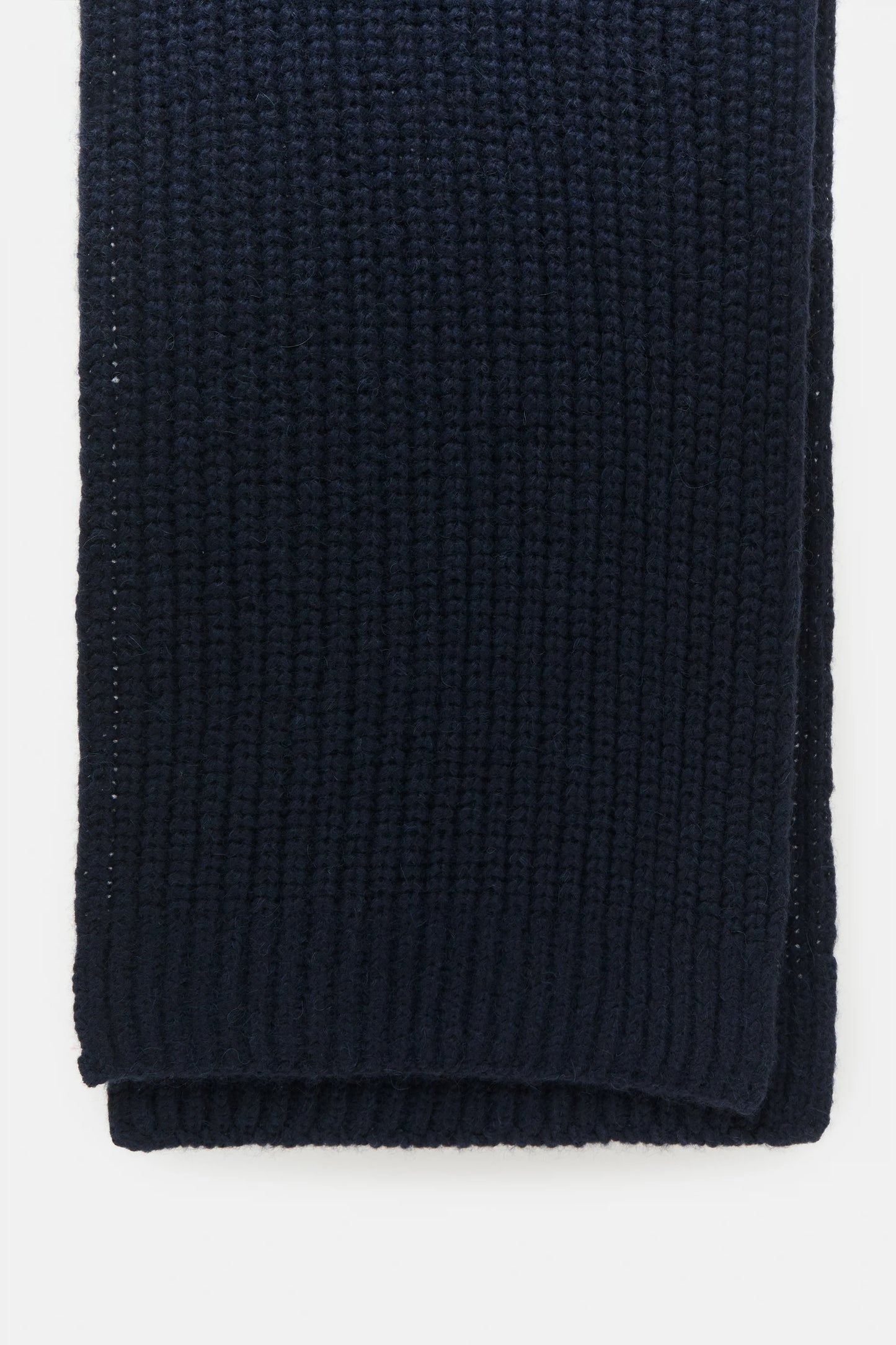 Closed Scarf Woman Knitted Scarf Dark Night