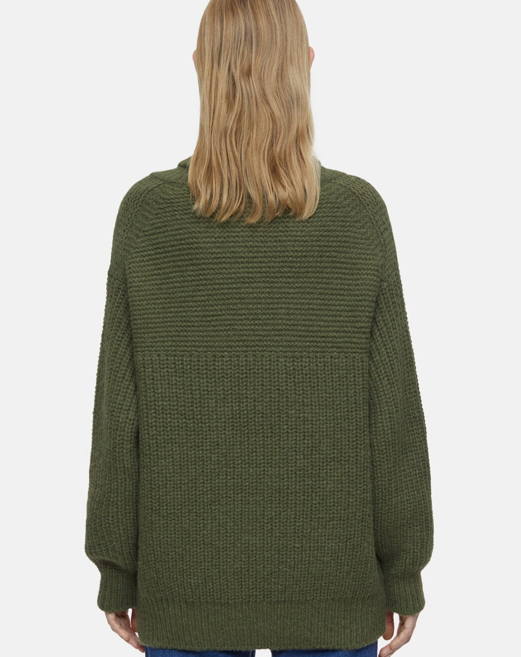 Closed Sweater Woman Chunky Roll Neck Industrial