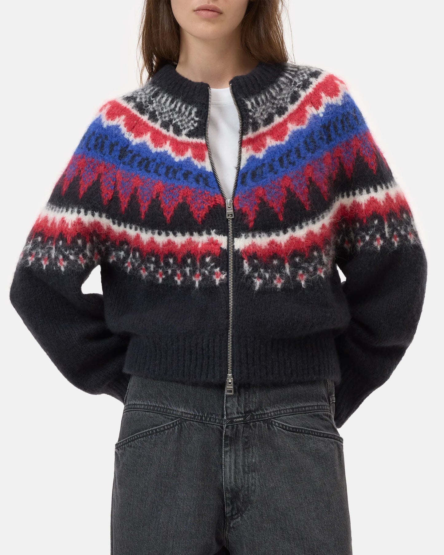 Closed Sweater Woman Cardigan Jaquard