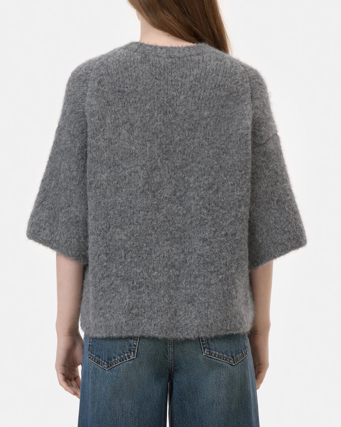 Closed Sweater Woman Crew Neck Short Sleeve