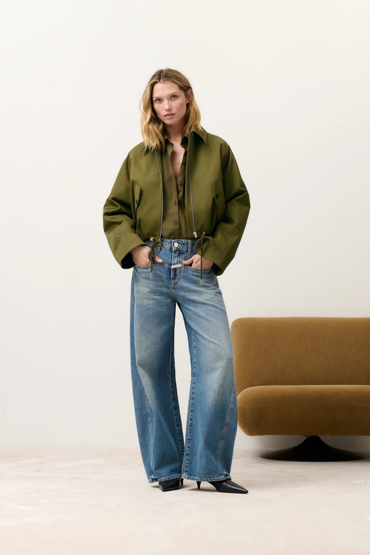 Closed Jacket Woman Sportive Blouson