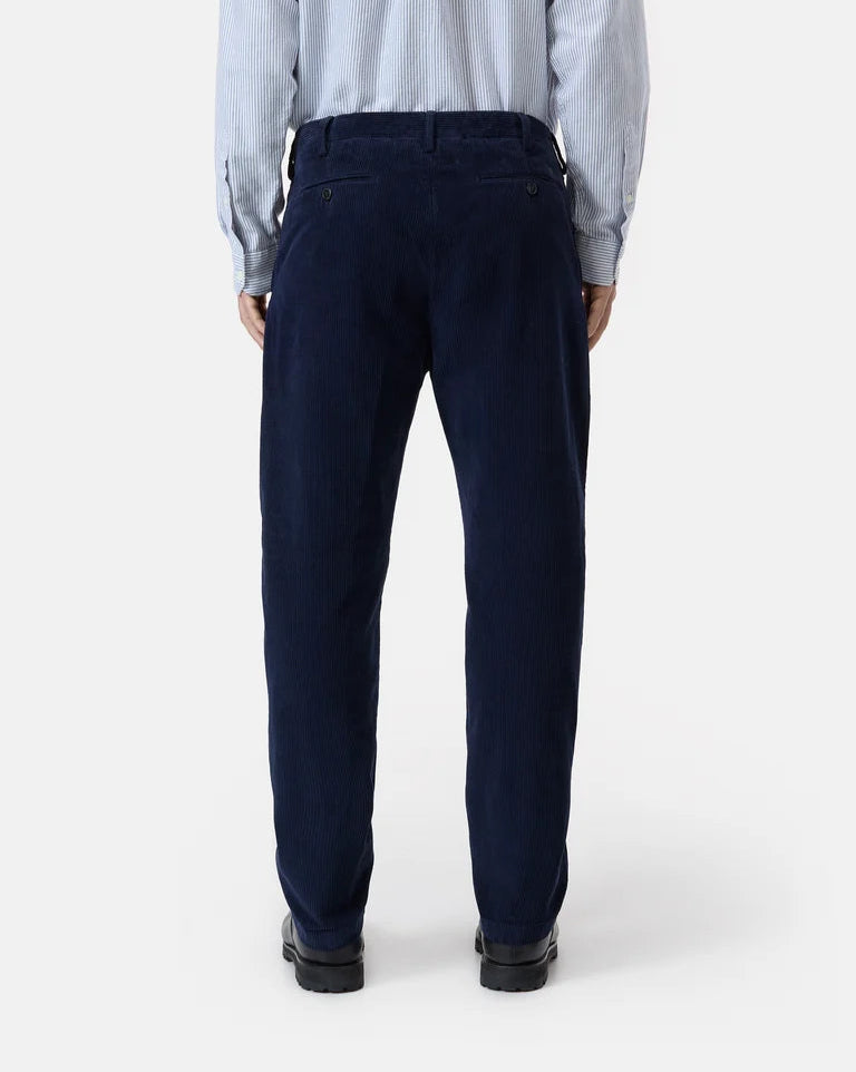 Closed Trouser Man Bergen Corduroy Dark Night