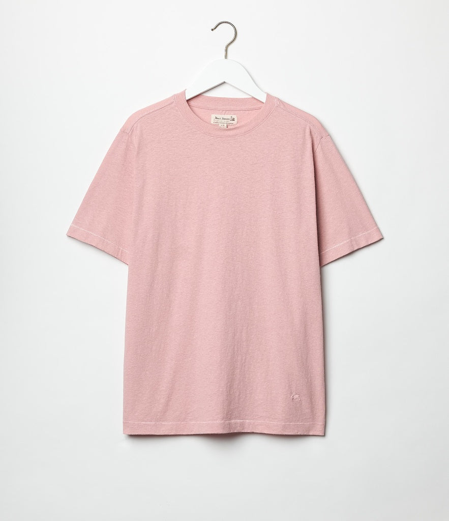 Merz b. Schawnen T-Shirt Man Cotton Faded Peach