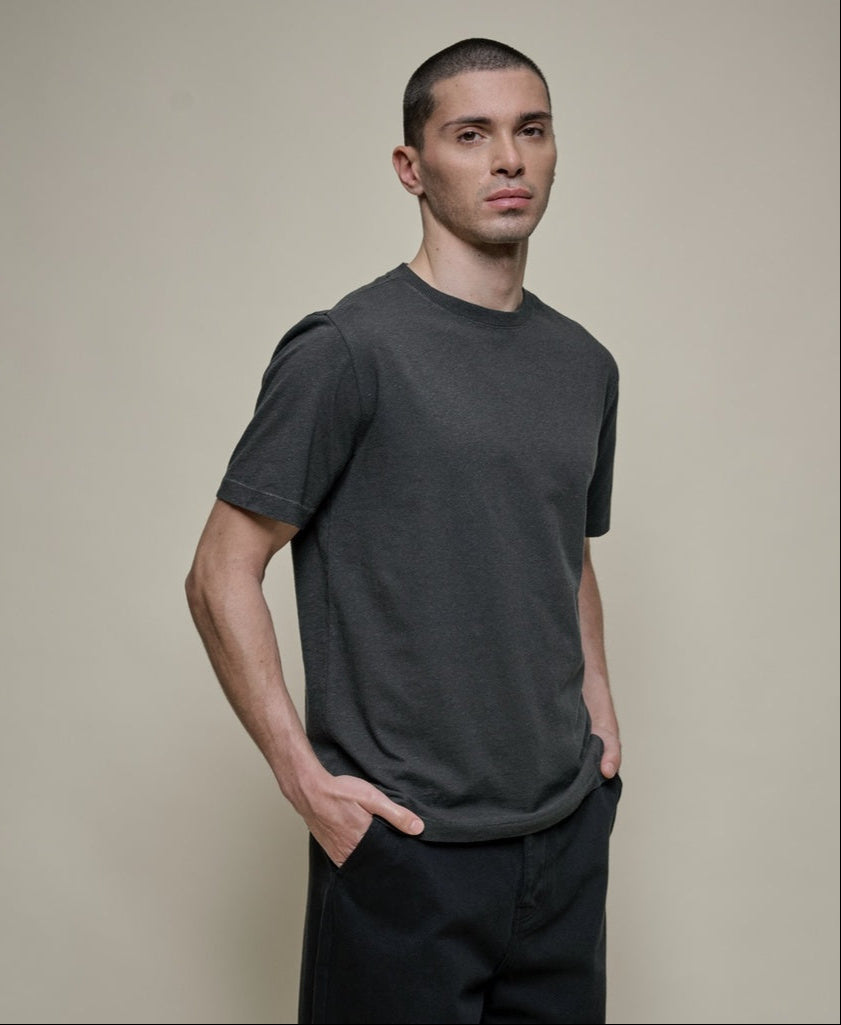 Merz b. Schawnen T-Shirt Man Cotton Blue