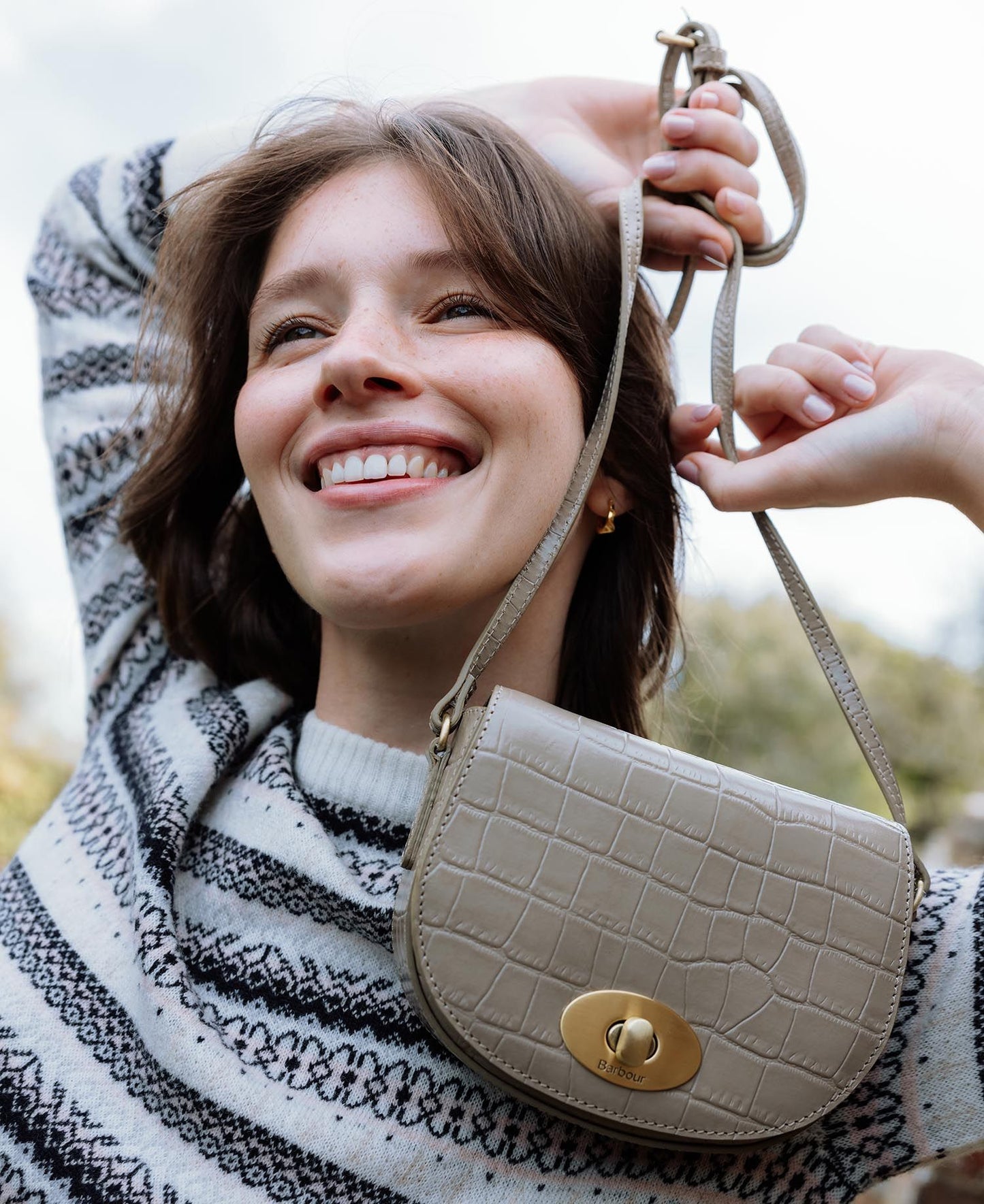 Barbour Bag Woman Eilein Sadole Honey