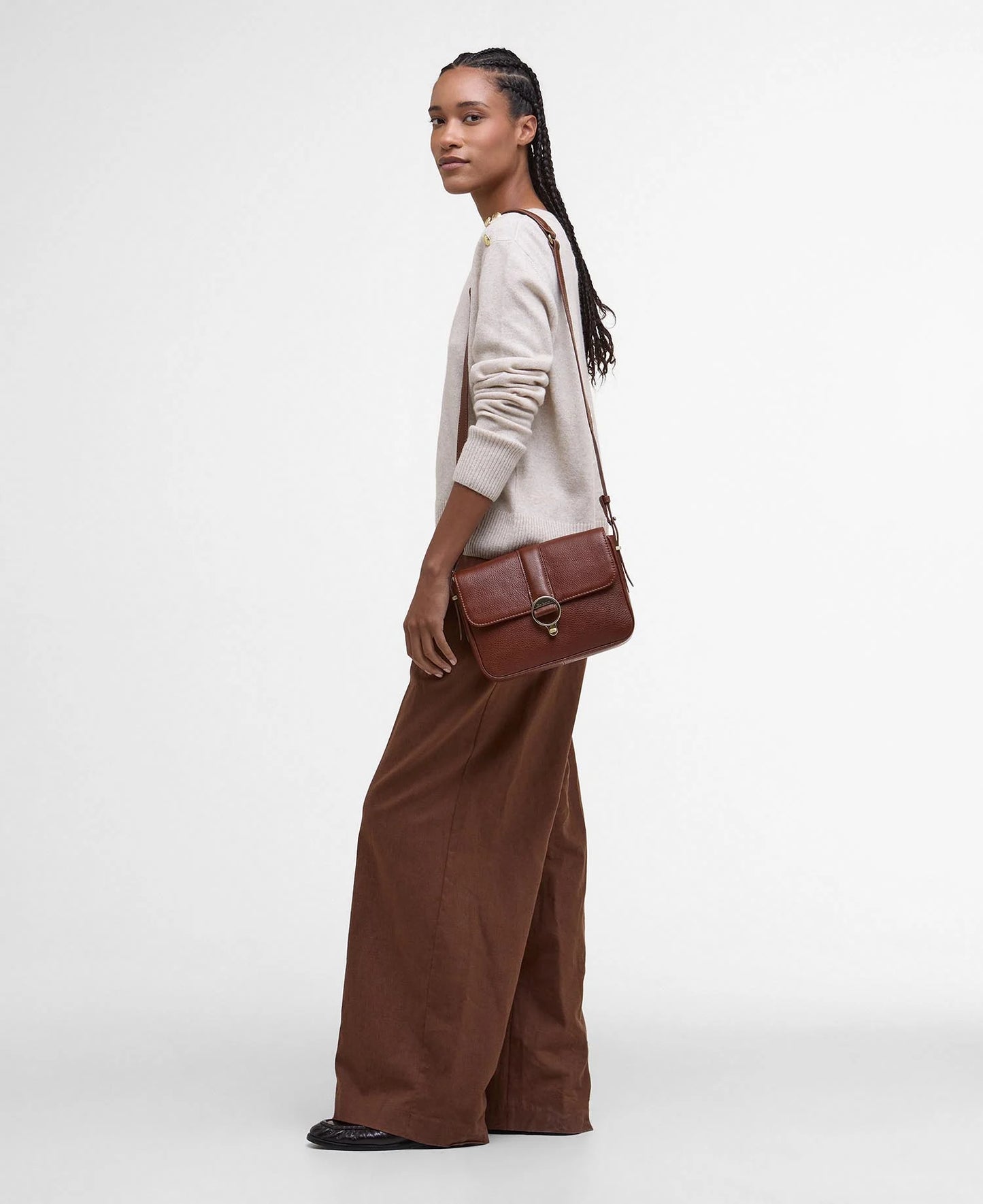 Barbour Bag Woman Xbody Rosa Brown