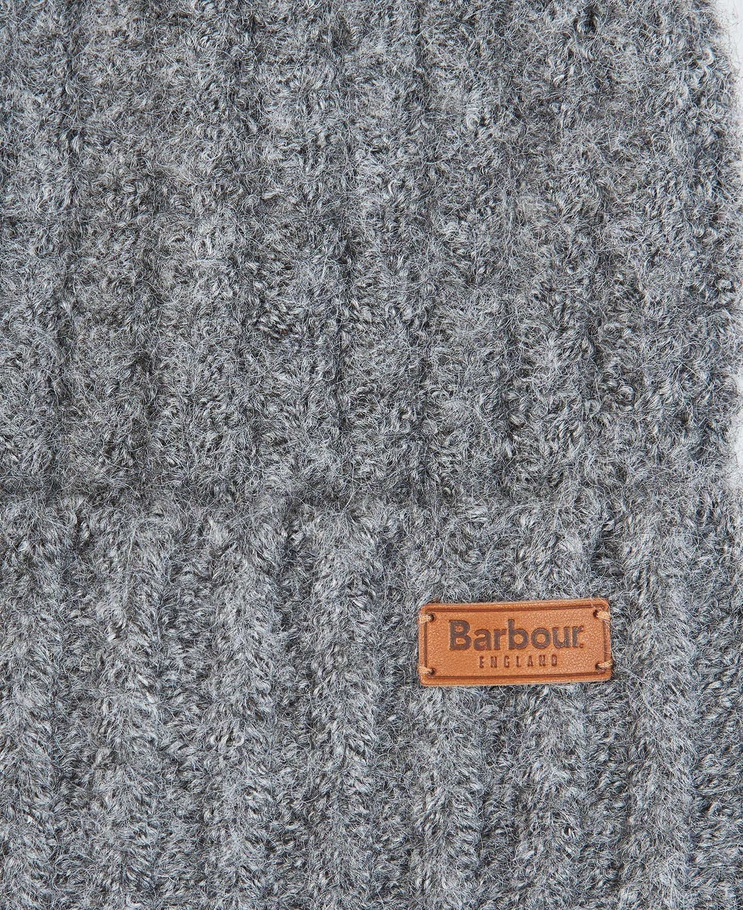 Barbour Scarf & Beanie Gift Saltburn Grey Rose