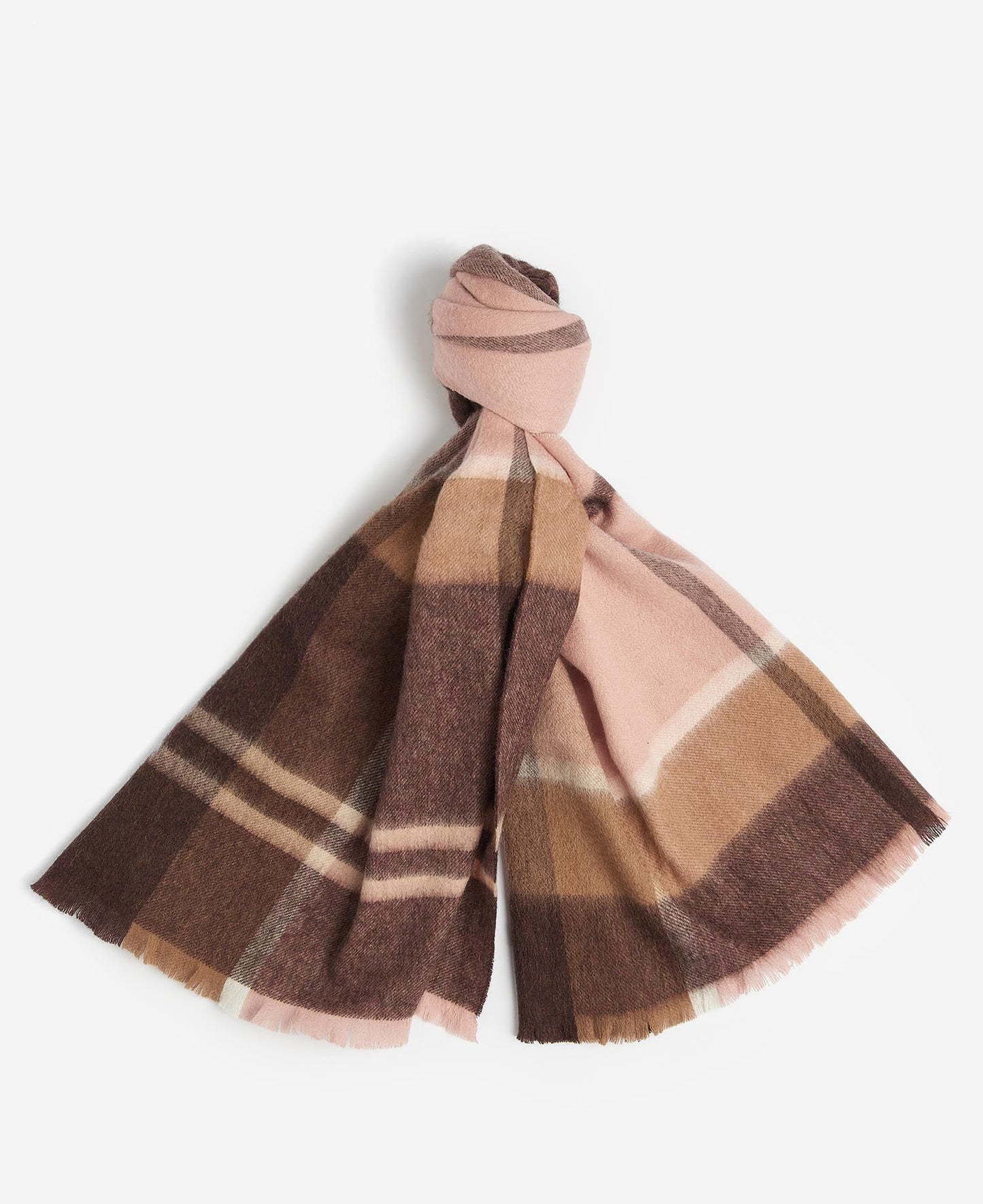 Barbour Scarf Rosefield Chocolate Tartan