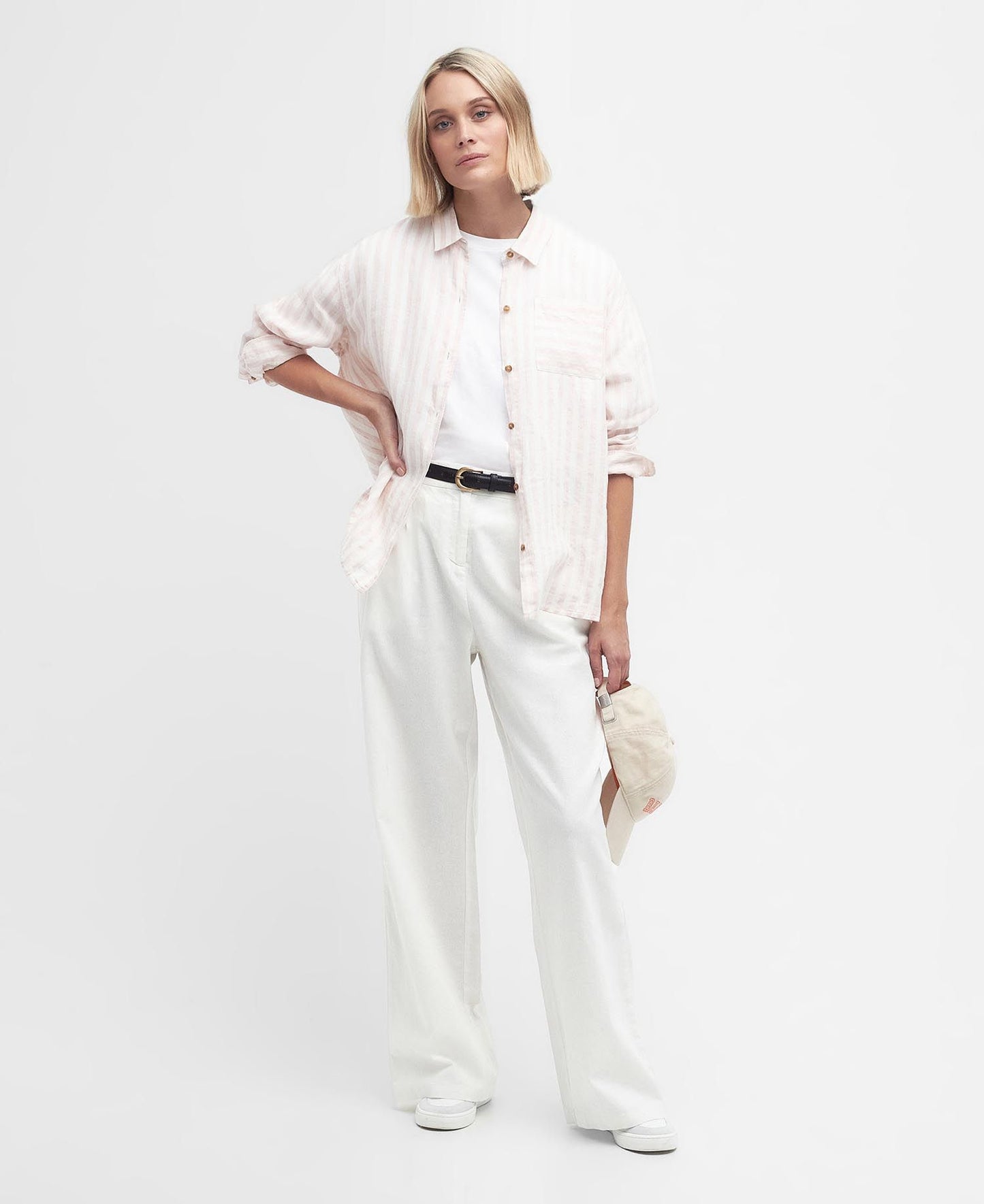 Barbour Shirt Woman Annie Primrose Pink