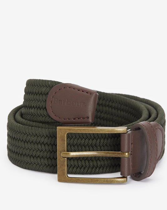 Barbour Belt Man Nevis DK Olive