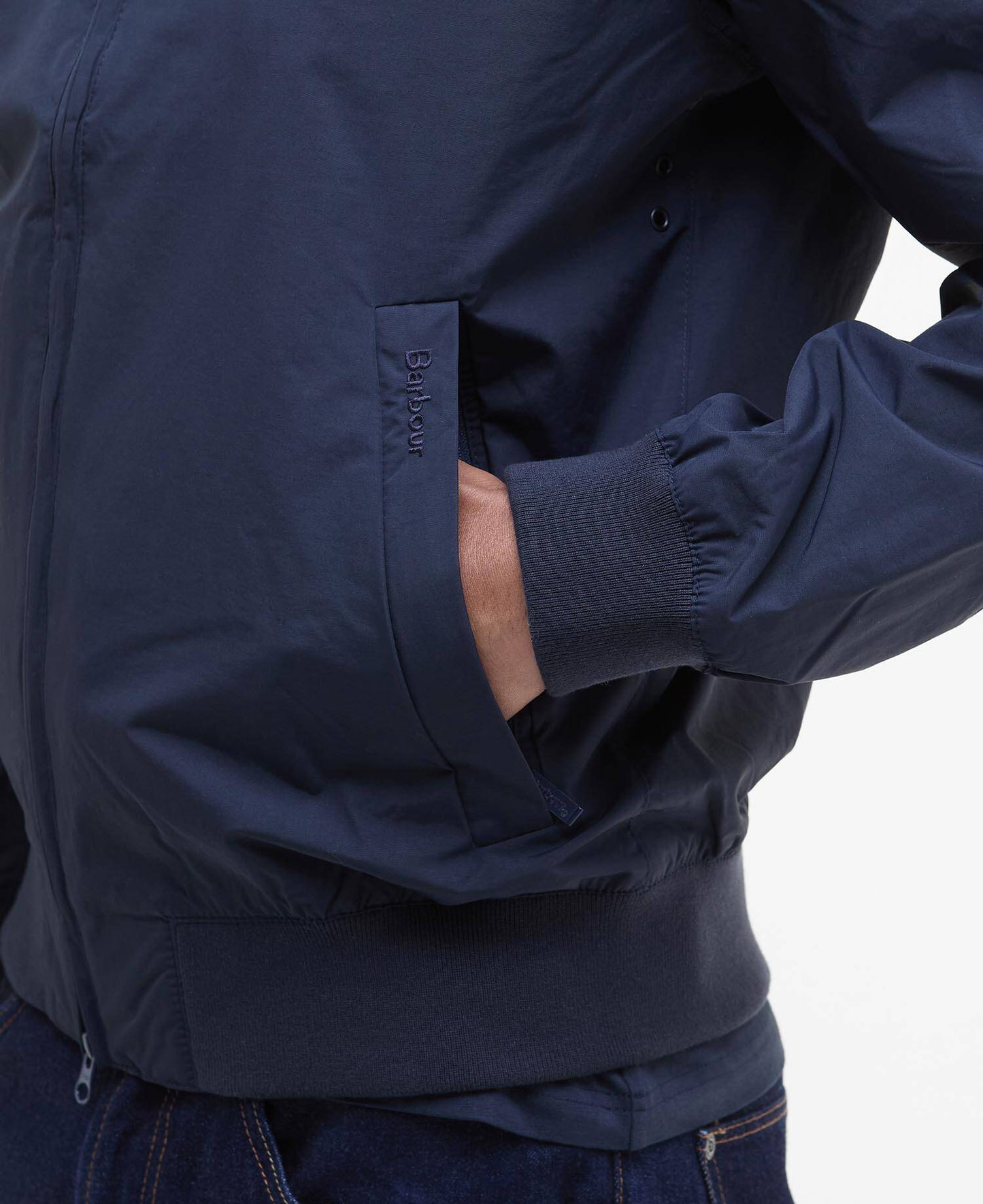 Barbour Jacket Man Lightweight Royston Navy