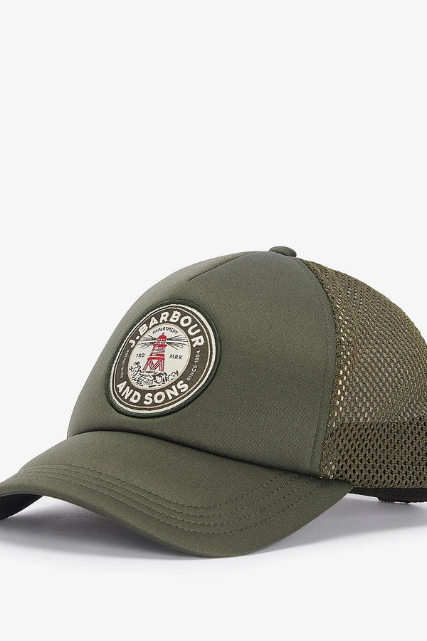 Barbour Cap Man Fulto Kalamata Green
