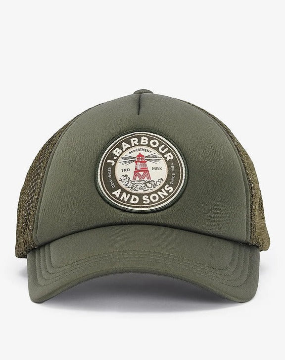 Barbour Cap Man Fulto Kalamata Green