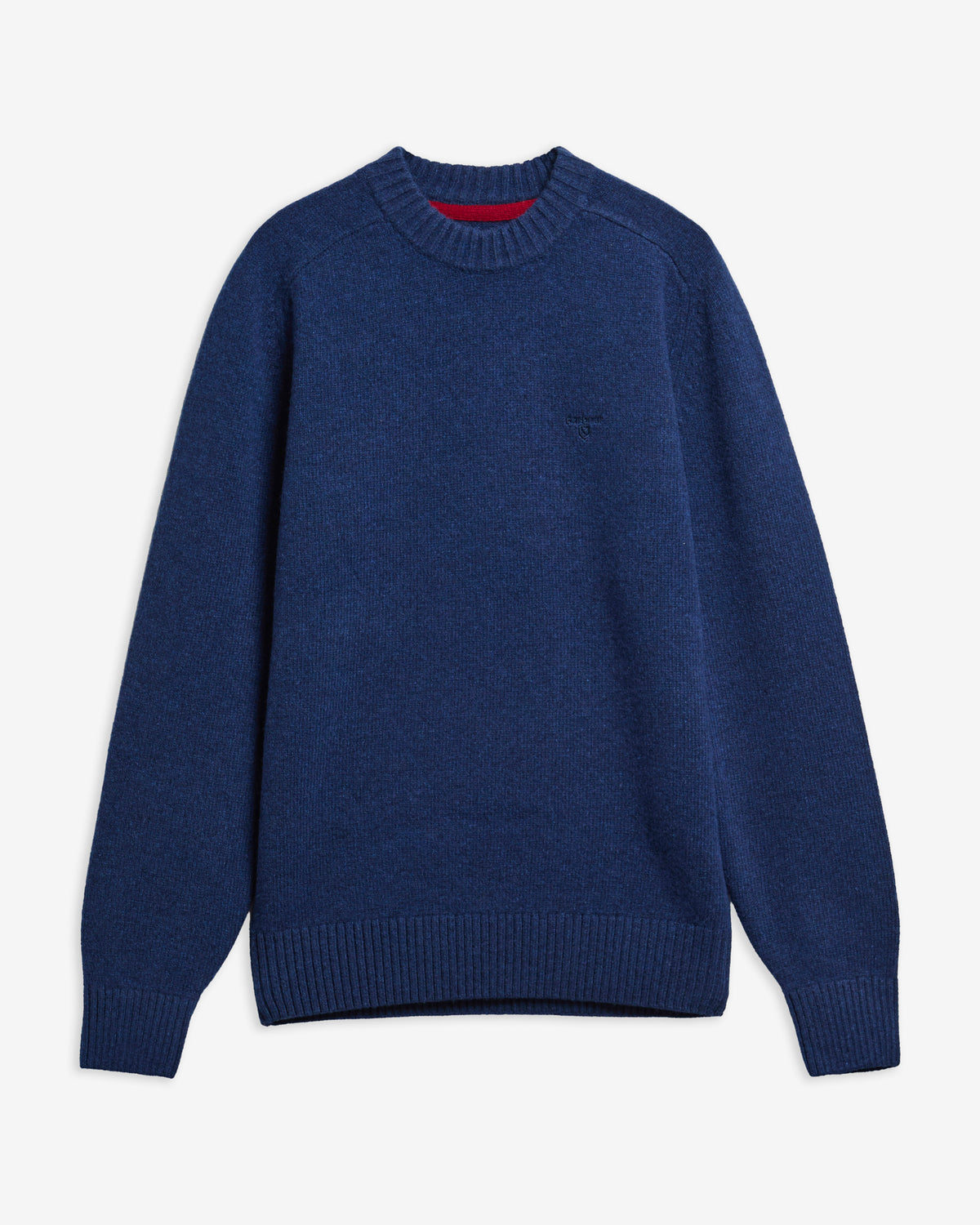 Barbour Sweater Man Town Inky Blue