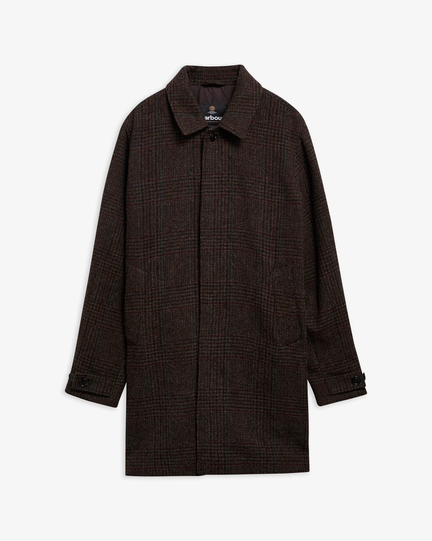 Barbour Jacket Man Overcoat Wool LC