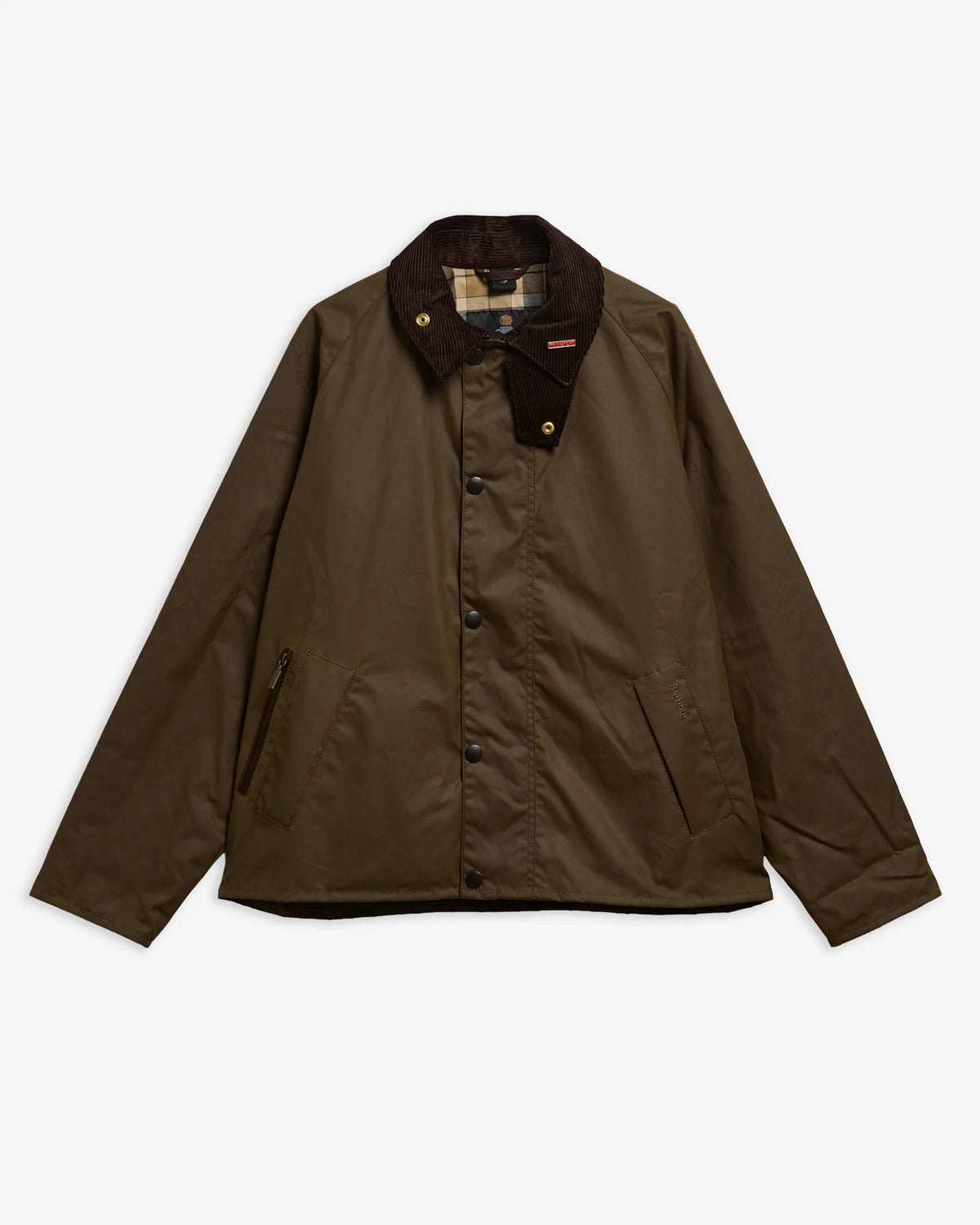 Barbour Jacket Man Icon Transport Brown