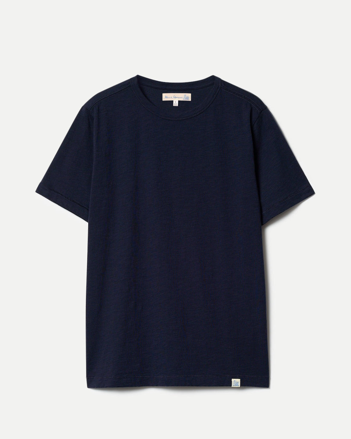 Merz b. Schawnen T-Shirt Man Cotton II Dark Navy