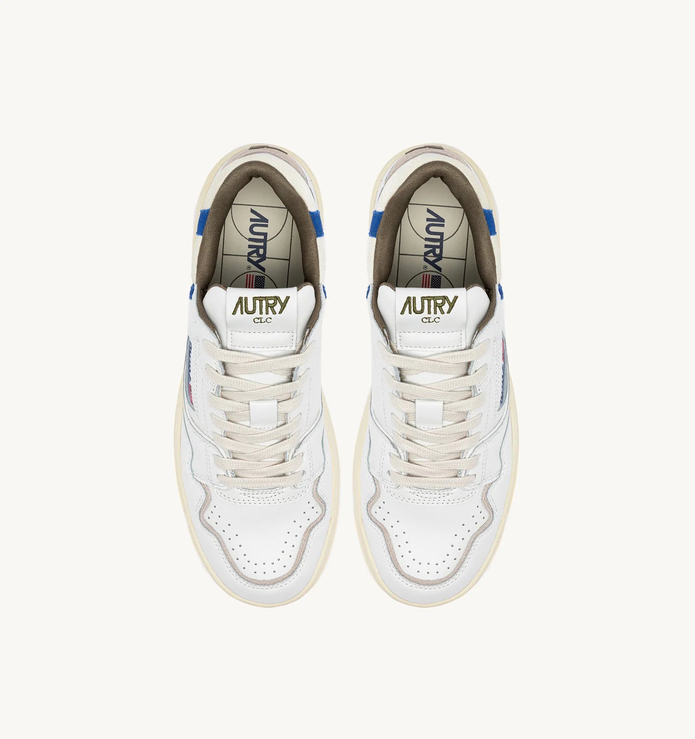 Autry MY01 Mult/Ivr Wht/Blue Clc sneakers