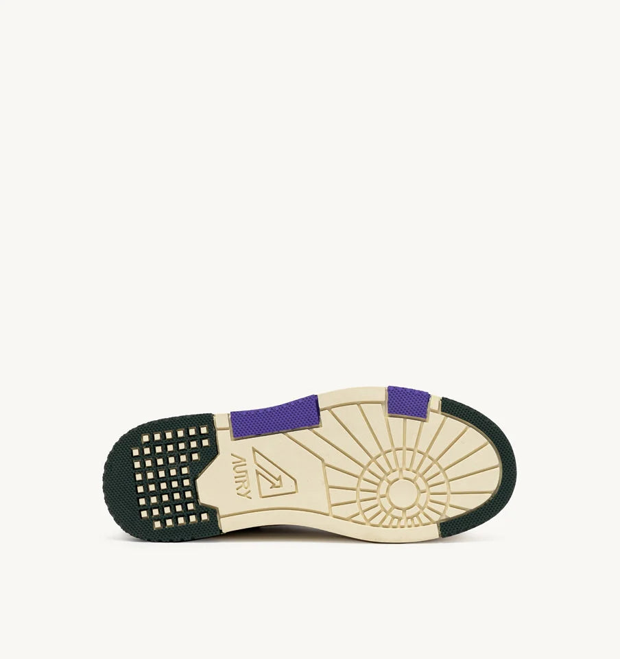 Autry MM36 White/Ultra Violet/Brown Clc sneakers