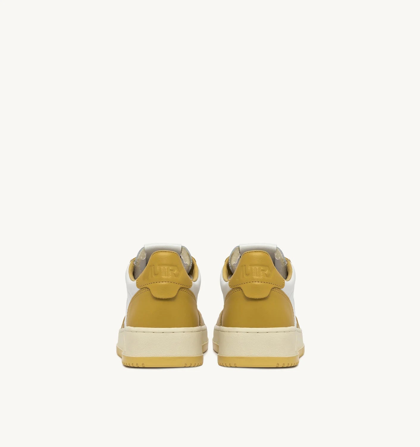 Autry WB50 White/Yellow Bicolor Sneakers